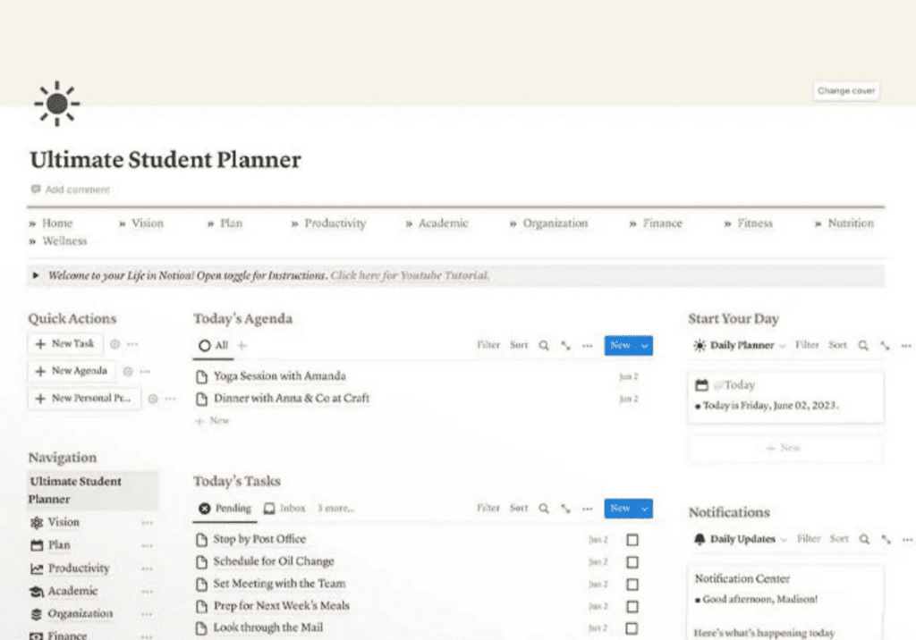 ultimate student planner